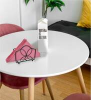 Tuna Black Mild Steel Napkin Holder, By URBANSPOON