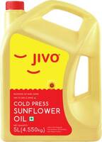 JIVO Sunflower Cooking Oil 5 Litre Sunflower Oil Can (5 L)