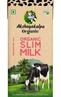 Sample @199 Akshayakalpa Organic Slim Milk (UHT)– Pack of 4 (1 Ltr)- Pure antibiotic-free milk, long-shelf life, low-calorie, low-fat, No chemical residues, convenient and ready-to-use, nutritious by nature