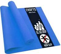 Quick Shel EVA Anti Slip Home Gym Exercise Workout Fitness for Men Women Kids Blue 4 mm Yoga Mat on Flipkart