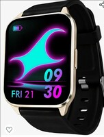 Fastrack New Reflex Beat+ 1.69” UltraVU Display|500 Nits Brightness|60 Sports Modes|24 * 7 Heart Rate Monitor|SpO2 Monitor|Sleep Tracker|IP68 Water Resistant|Music & Camera Control 
