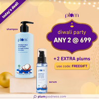 Plum Goodness Diwali Party-Buy 2 Any at Rs.699 + Extra 2 Plums