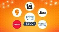 Get offers worth ₹500 on 5 scan or send money