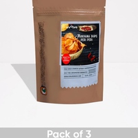Evolve Snacks Makhana Chips Peri Peri - Pack of 3 x100gm Each
