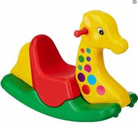 Amazon Brand - Jam & Honey Ride-On Giraffe, Multicolor