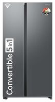 Samsung 653 L, Frost Free Convertible 5In1, Digital Inverter, Wi-Fi Enabled Side by Side Refrigerator