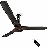 atomberg Studio Smart+ 1200mm BLDC Motor 5 Star Rated Ceiling Fan with IoT and Remote | Smart Fan with LED Indicators | High Air Delivery | Saves Upto 65% Energy | 2+1 Year Warranty (Earth Brown)