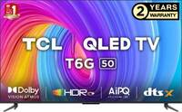 TCL T6G 126 cm (50 inch) QLED Ultra HD (4K) Smart Google TV With Hands-Free Voice Control  (50T6G)