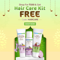 Mamaearth Weekend Offer-Buy for 599 & get Hair Care kit free