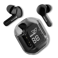 Wings Phantom 345 Best Low Latency 40ms Earbuds, Sync App Support, 50 Hours Playtime