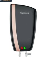 Lifelong 5-Litre Instant Water Heater | 3000 W | Vertical Wall Mounted 6.5 Bar Pressure| 2 Years Manufacturer’s Warranty (Black, LLIWH105) 
