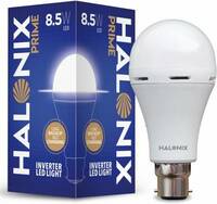 HALONIX Led rechargeable emergency led light 8.5W B22 Cool White bulb 3 hrs Bulb Emergency Light  (White)