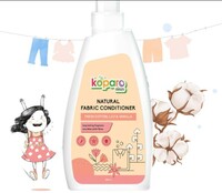 [75 coupon] Koparo Natural Fabric Conditioner & Softener- 500 ml | Pack of 1 | Lily and Vanilla Fragrance | Eco-Friendly & Biodegradable| Top Load & Front Load Washing Machine| Skin Safe, Baby Safe & Pet-Friendly