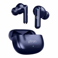 pTron Bassbuds Air in-Ear TWS Earbuds with 13mm Driver for Immersive Sound, 32Hrs Playtime, Clear Calls, Bluetooth V5.1, Touch Control, TypeC Fast Charging
