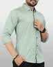 Men Regular Fit Shirt with Patch Pocket