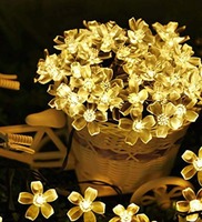 Silicon Flowers 7 Mtrs (20 LEDs) Direct Plug-in LED String Light, By Mansaa
