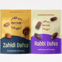 Khari Foods Rabbi & Zahidi Dates Combo 200gm Each (400gm)