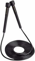 Aurion Skipping Rope (Black, Pack of 1) | Men and Women Jumping | Rope Speed Skipping Rope for Kids | Adjustable Pvc Jump Rope | Finest-Quality Gym Essential | Long-Lasting | Ergonomical Handle