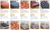 Double Bedsheets starting at 189 only
