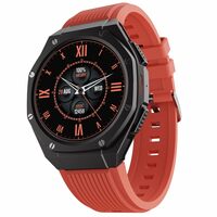 boAt Newly Lauched Enigma X600 with 1.43"AMOLED Display, Ultra Premium and Luxurious Design, Functional Crown, Always on Display, Up to 10 days battery, HR & Blood Oxygen Monitoring,IP68(Royal Orange)