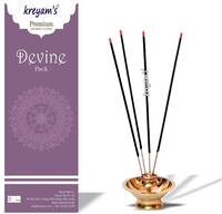 Kreyam's Devine pack Agarbatti Dhup Batti Incense Sticks Lavender (35, Set of 1)