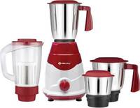 BAJAJ GX-75 750 Juicer Mixer Grinder (4 Jars, White)