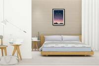 SLEEP SPA SPINE SUPPORT Premium Orthopedic Dual Comfort 4 inch Queen Bonded Foam Mattress (L x W: 72 inch x 60 inch)