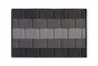 Status Polypropylene Anti Slip Floor Door Mat in Home Kitchen Office Entrance Mats (38x58 cm) (Grey)