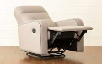  Home Centre 1-Seater Recliner Toledo Fabric - Beige [Selected Locations]