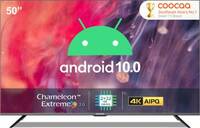 Coocaa 127 cm (50 inch) Ultra HD (4K) LED Smart Android TV with Google Assistant, HDR 10 and Dolby Audio  (50S6G Pro)