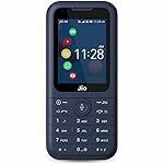 JioPhone Prima 4G Keypad Phone with Premium Design, YouTube, Whatsapp, JioTV, JioCinema, JioSaavn, JioPay(UPI), Video Calling, LED Torch, Digital Cameras | Blue | Locked for JioNetwork