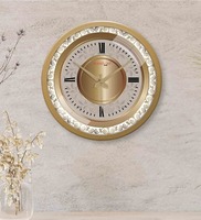 Classic & Modern Multicolour Plastic Wall Clock By Random