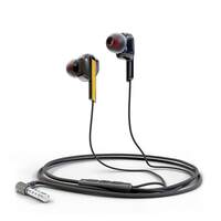 UBON UB-600 Power Beats 3.5mm Audio Jack Wired in Ear Earphone Sound | Soft Cable | with Inline Microphone | Mobile Phone/Tablet/Laptop Compatible