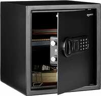 Amazon Basics Digital Safe With Electronic Keypad Locker For Home , Gross Capacity - 39L (Net - 33L), Black