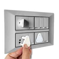 BabyPro Lab Tested - Certified (Set of 18) Electric Socket Covers 5 Amp. & 15 Amp, Child Safety Switch Board Cover Plug Protector and BabyProofing Protector Guards for Kids and Baby Safety (White)