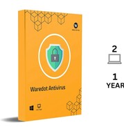Waredot Antivirus For Laptop 2023 | 2 User 1 Year | Antivirus Software For Windows | VPN & PC Booster Free | Email Delivery in 30 Minutes (No-CD)[99 coupon]