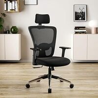 Green Soul® Jupiter Superb Office Chair, High Back Mesh Ergonomic Home Office Desk Chair(Black)