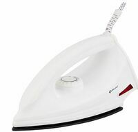 Bajaj DX-6 1000W Dry Iron with Advance Soleplate and Anti-bacterial German Coating Technology, White