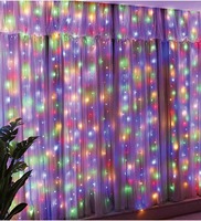 200 LEDs Mutilcolour 2 Mtrs 8 Mode Copper Curtain Fairy String Light By Homesake
