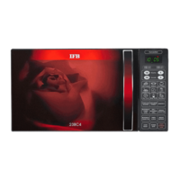 IFB 23BC4 23L Convection Microwave Oven with 71 Autocook Menus (Black Floral)