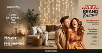 Pepperfry Grand Deepawali Mania : Up to 75% Off + Assured cashback and Free Shipping