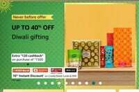 Amazon Diwali Gifting Never Before Offer Upto 40% Off + Bank Offers