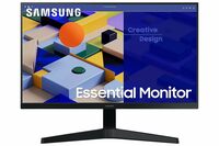 SAMSUNG 24 inch Full HD LED Backlit IPS Panel with 3-Sided Borderless Display, Game & Free Sync Mode, Eye Saver Mode & Flicker Free Monitor (LS24C310EAWXXL)  (AMD Free Sync, Response Time: 5 ms, 75 Hz Refresh Rate)