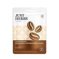 Just Herbs Sheet Mask for Glowing Skin Serum Masks, 20g  Apply ₹10 coupon