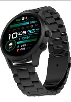 Fire-Boltt Newly Launched Infinity Luxe Vivid 1.6” HD Round Display, Stainless Steel Luxury Smartwatch 4GB Inbuilt Storage