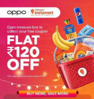 Realme App Market : Get Flat Rs.120 Off On Swiggy Instamart Coupon