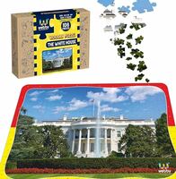 Webby The White House Wooden Jigsaw Puzzle, 108 Pieces, Multicolor