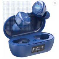 (Lowest Price) truke Fit1+ with 36H of Playtime, Gaming Mode, 10mm Drivers with AAC Codec Bluetooth Headset  (Blue, True Wireless)