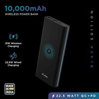 URBN 10000 mAh 15W Wireless Power Bank 22.5W Wired Fast Charging