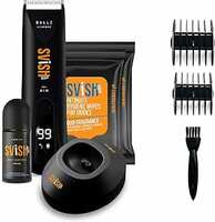 Svish On The Go Body Trimmer For Men | Beard, Body, Pubic Hair Grooming | Private Part Shaving | Waterproof, Built-In Rechargeable 600Mah Li-Ion Battery With 100-120 Mins Running Time